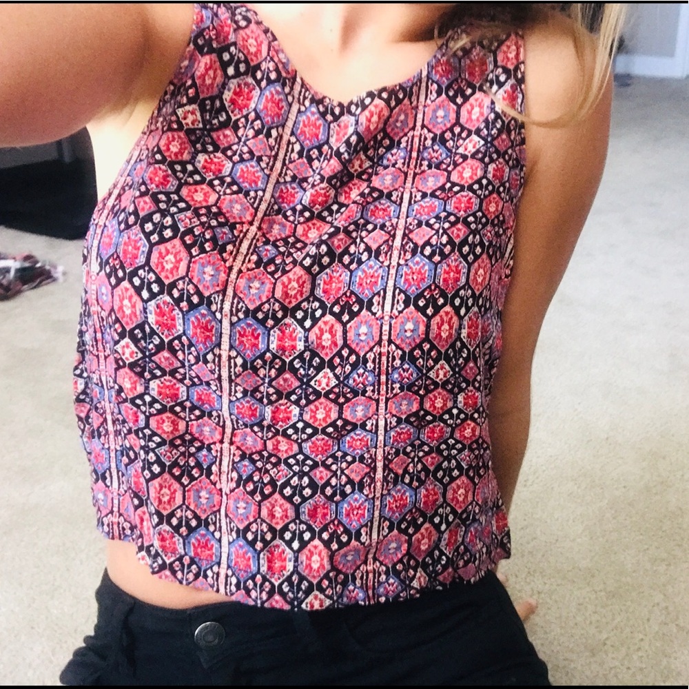 cute patterned tank